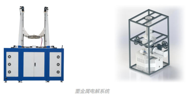 CHJT Heavy Metal Electrolysis System: main machine and internal component view. CHJT Heavy Metal Electrolysis System: main machine and internal component view.